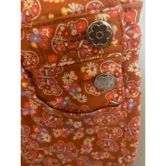 Vintage Style Toddler Overalls With Floral Print - Size 4 - 365Kids By Garanimal - Picture 3 of 6